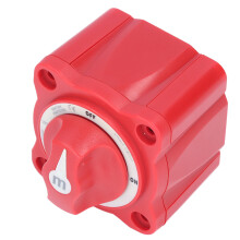 Interruptor de batería Mini 300A Lazo único Rojo ABS 48VDC