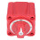 Interruptor de batería Mini 300A Lazo único Rojo ABS 48VDC 5