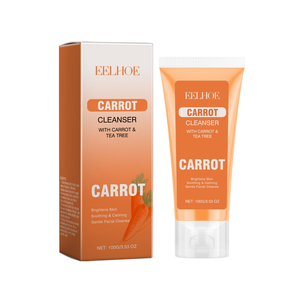 (Carrot Cleanser) Cleanser series cleansing facial skin refreshing moisturizing facial cleanser