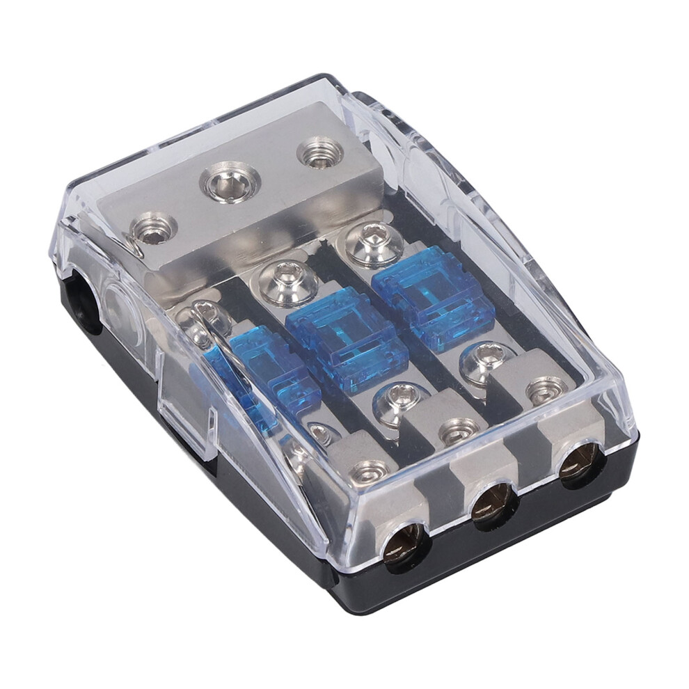 1In 3Out Anl Fuse Holder 60A Car Audio Fuse Box Distribution Block 4961340304479