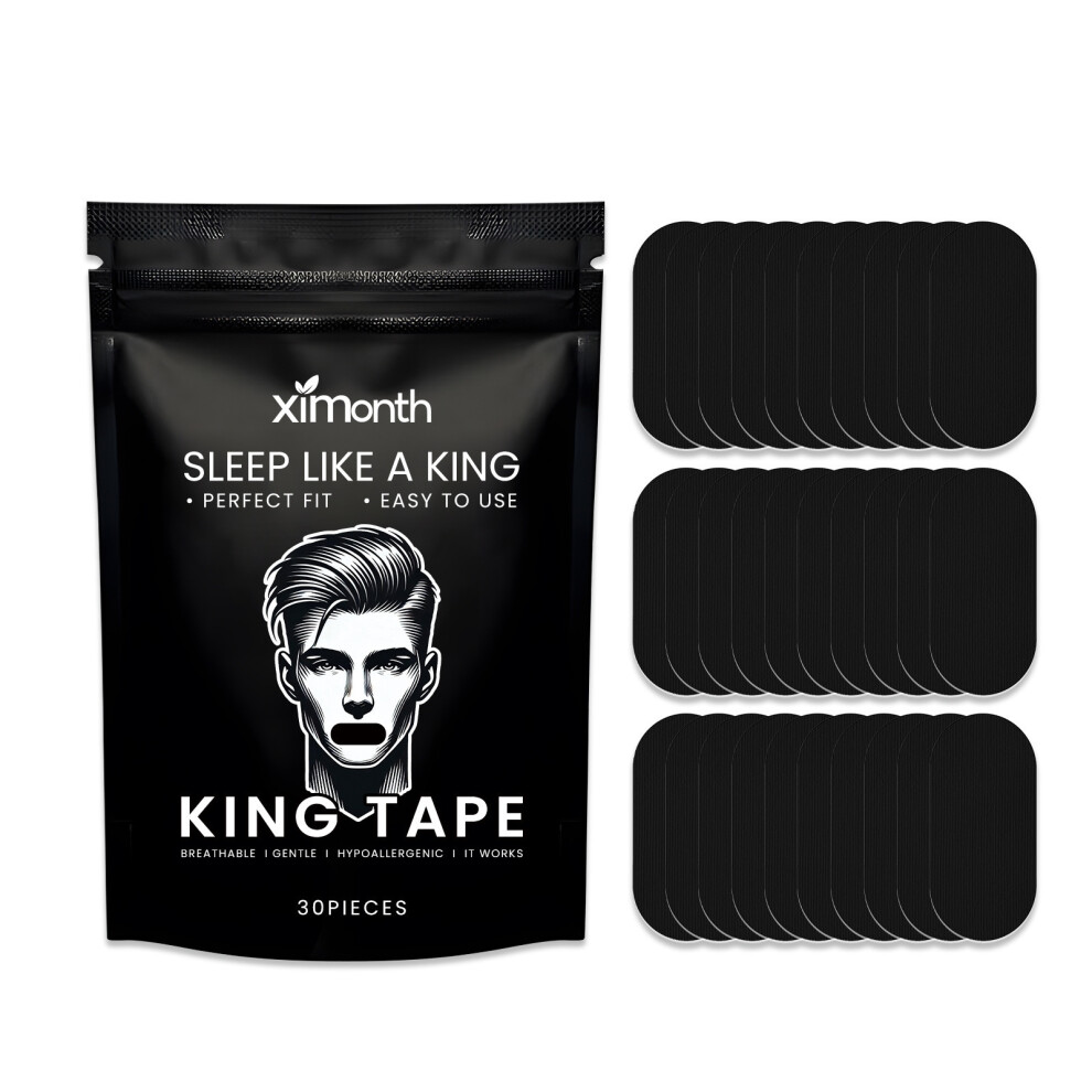 (30PIECES) Anti-snoring tape stickers Snoring and stop sleeping patch care for sleep comfort and breathable mouth tape stickers