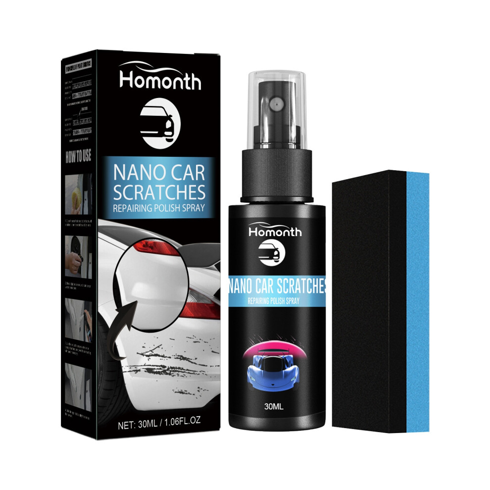 (30Ml Set) Scratch Care Spray Car Scratch Refurbishment Cleaning Repair Maintenance Brightening Care Paint Spray 6910640876894
