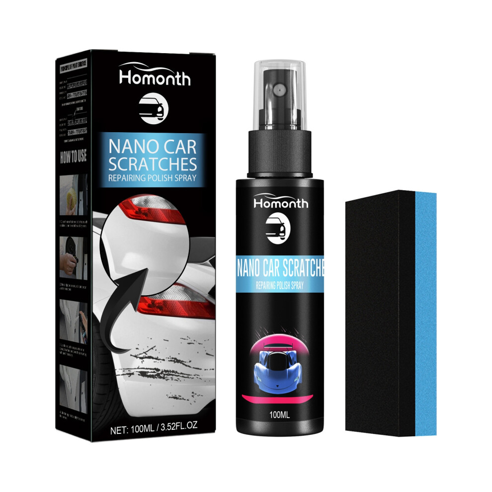 (100Ml Set) Scratch Care Spray Car Scratch Refurbishment Cleaning Repair Maintenance Brightening Care Paint Spray 6910640876887
