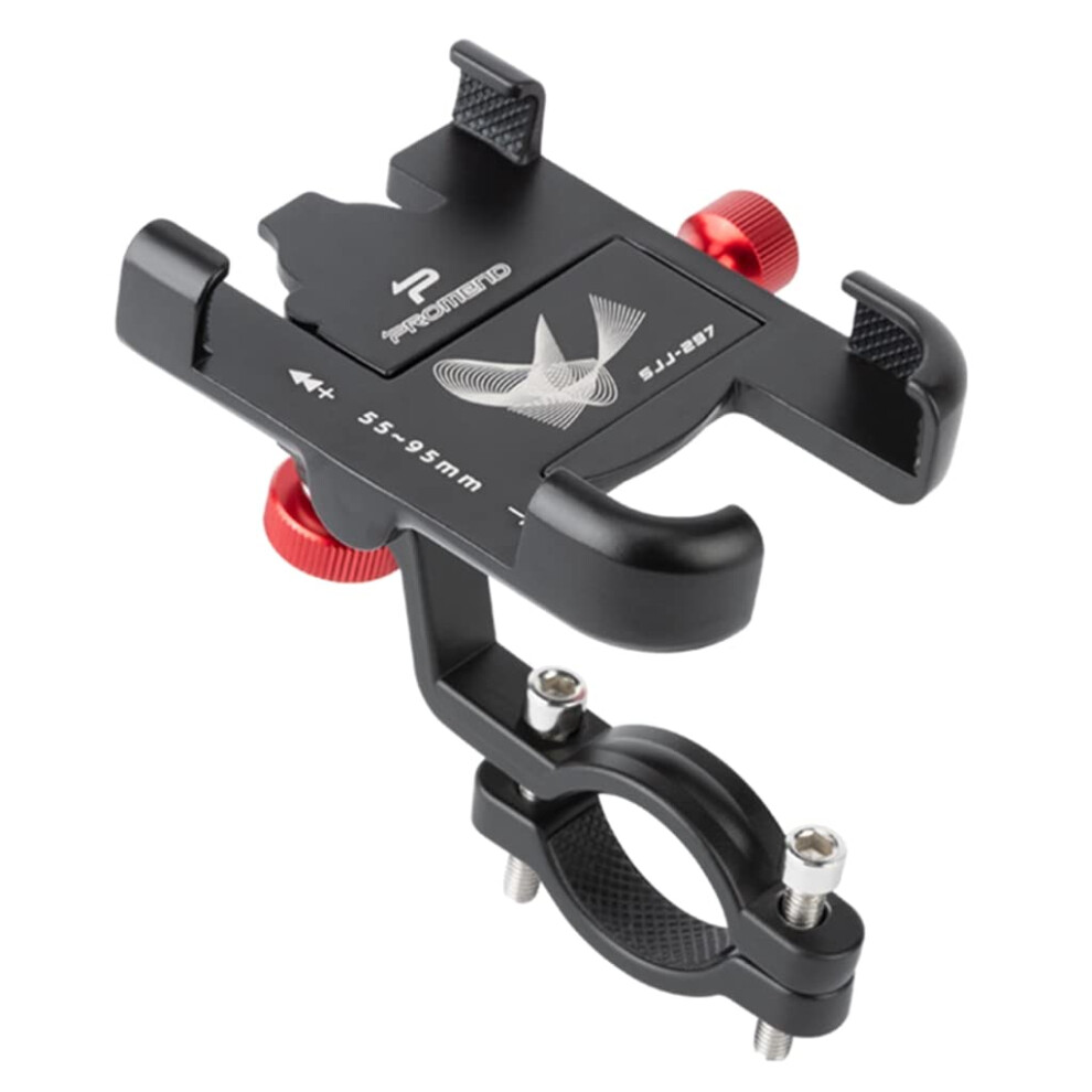360 Rotatable Bicycle Phone Holder, Aluminum Alloy Bike Mount, Compatible With All Smartphones, Handlebar Stand 6276012409900