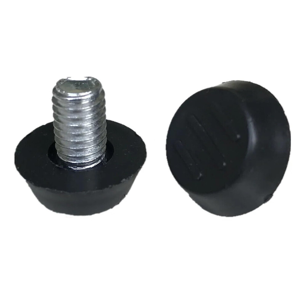 M6 M8 Adjustable Furniture Feet 5-Pack, 19Mm 20Mm Leveling Legs, 20XM6x17mm Black Cushion Screws 6947110069395