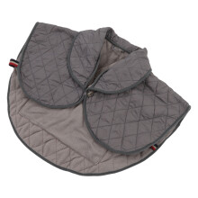 Schulter-Heizkissen Kältproof Polyesterfaser USB-Stromversorgung Unisex Elektrische Heizschal für den Winter Grau