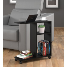 (Black mat, Trasco 1) Coffe table Trasco