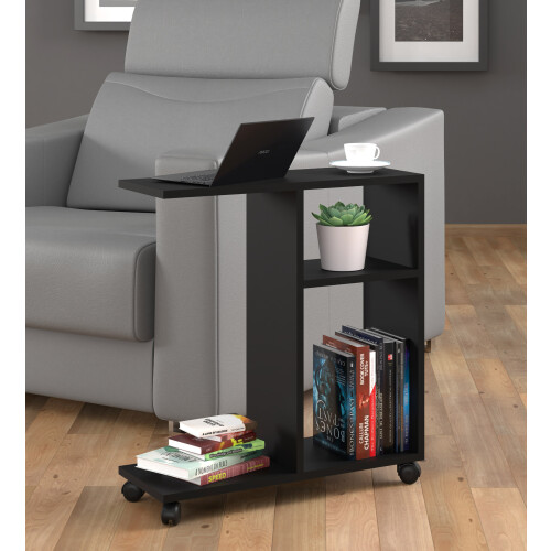 (Black mat, Trasco 1) Coffe table Trasco