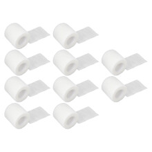 10 pezzi bendaggio adesivo avvolgente 450 cm x 5 cm bianco