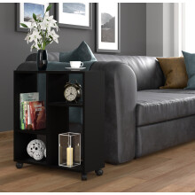 (Black mat, Trasco 2) Coffe table Trasco