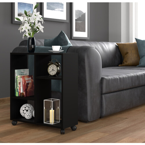 (Black mat, Trasco 2) Coffe table Trasco