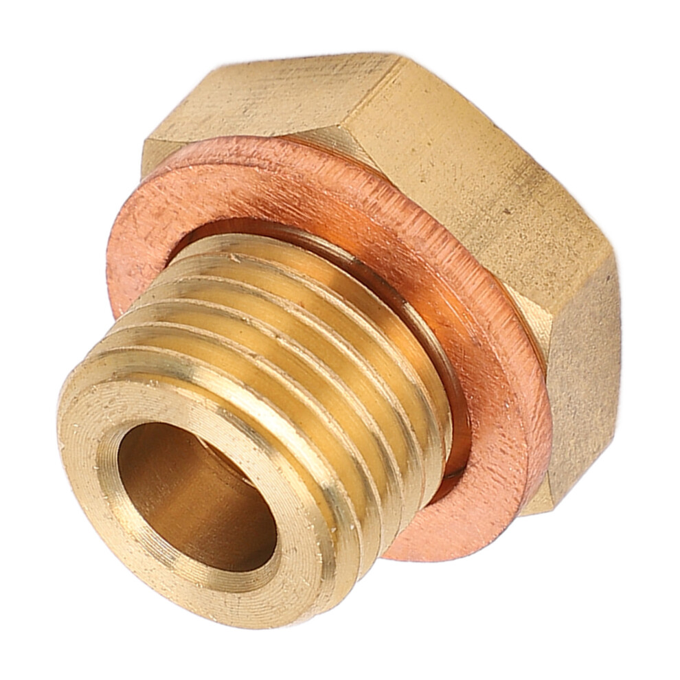 Universal 1/8In Npt To M14x1.5 Adapter For Pressure/Temp Gauges - Metal 9451340310891
