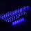 Motorcycle RGB LED Light Kit, 8 Stripes, Bluetooth Remote, 12V 4