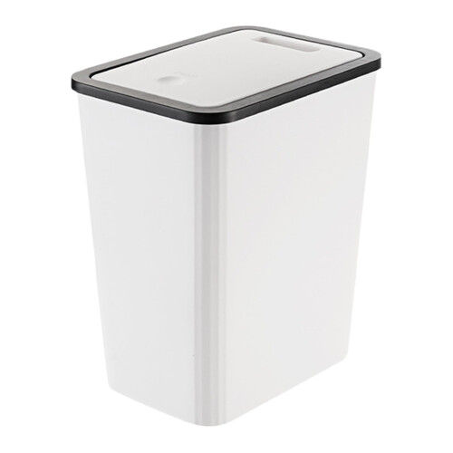 DYPASA Trash Can With Lid Creative Pedal Prullenbak Met Deksel Home Woonkamer Slaapkamer Badkamer Afvalbak Keuken Opslag Bin Trash Box Badkamer Prullenbak Color Gris