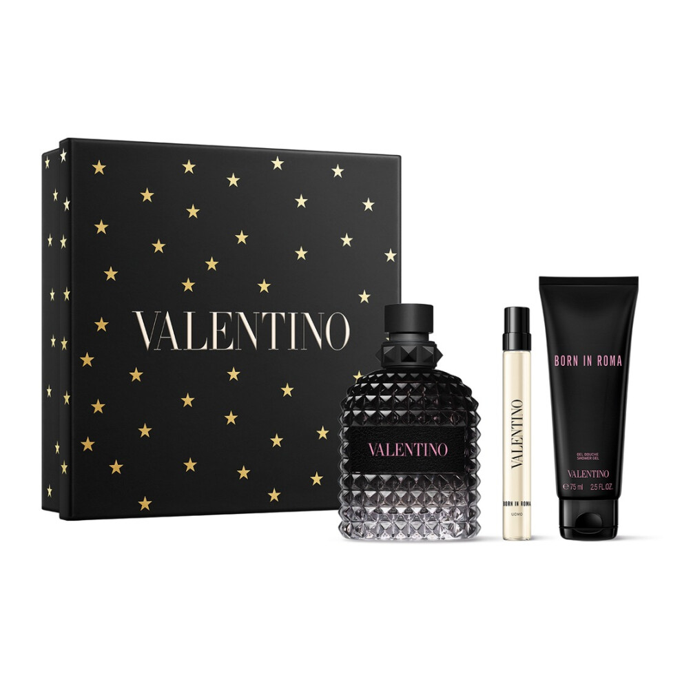 Valentino Born in Roma Uomo EDT Gift Set (100ml + 75ml + 10ml)