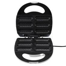 Hot Dog Waffle Machine 750W Non-Stick Sausage Grill Cooker for Family Gatherings Picnics Travel 220V EU Plug