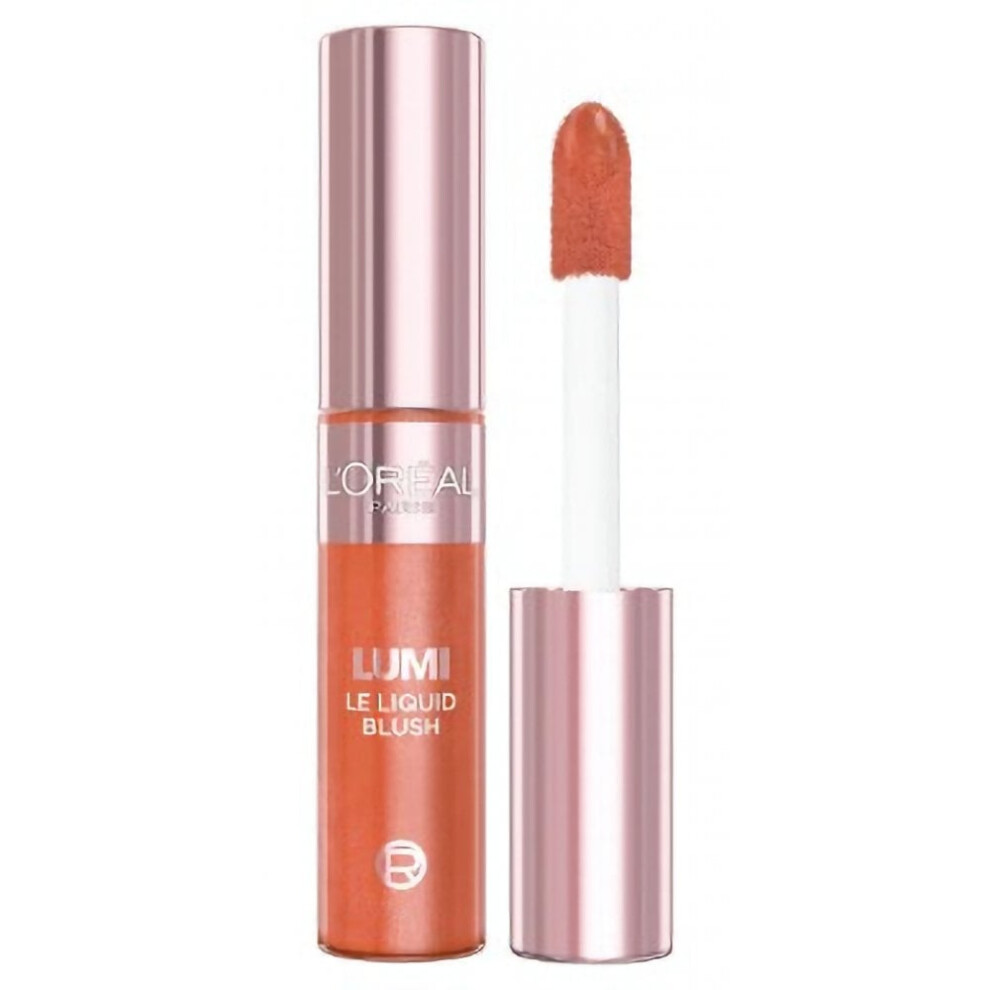 New L’oréal Paris (625 Glowy Pink) L'oreal Lumi Le Liquid Blush 11Ml Gold/Pink
