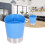 Dispenser di cannucce blu compatto a 3 scomparti 5