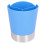 Dispenser di cannucce blu compatto a 3 scomparti 10