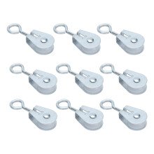 Juego de 25 poleas, 62x20x12mm hierro/plástico duradero