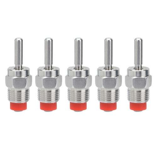 5 pezzi di beccucci automatici per abbeveratoio di maiali 6.5x2 cm G1/2 1