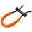 Orange Nylon Bow Wrist Sling for Training & Exercising, Adjustable 15