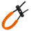Orange Nylon Bow Wrist Sling for Training & Exercising, Adjustable 13