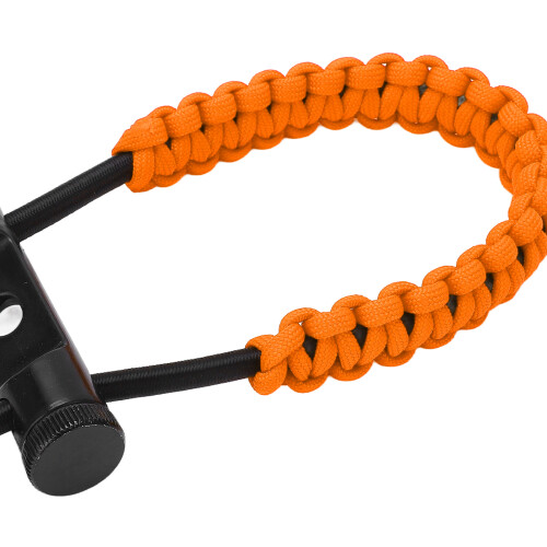 Orange Nylon Bow Wrist Sling for Training & Exercising, Adjustable 2