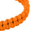 Orange Nylon Bow Wrist Sling for Training & Exercising, Adjustable 10