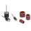Sturdy Professional Sanding Drum Set for Electric Grinders 120pcs 11