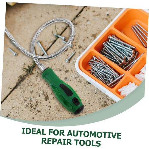 Magnet Sticks for Iron Pickup Magnetic Tool with Flexible Design, Plastic Construction, and Screw Release Function 1