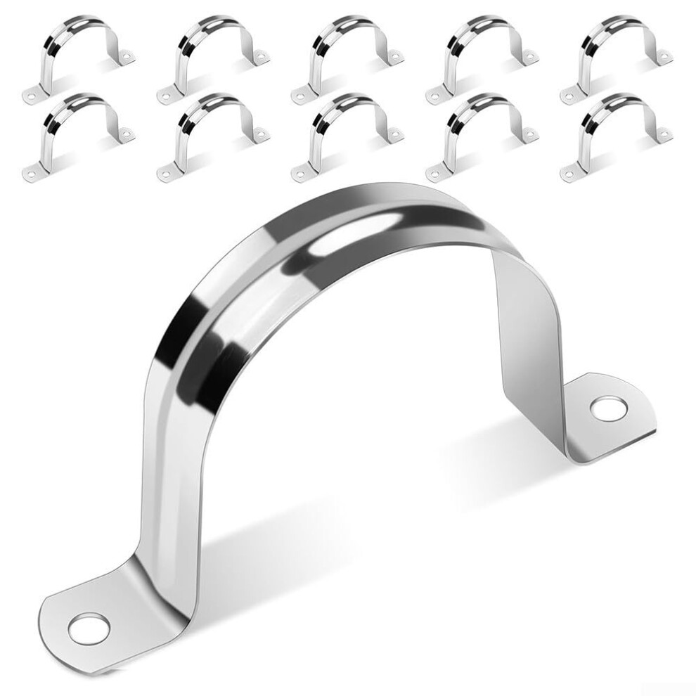 Stainless Steel Clamp Solutions 60Mm Strong Hold Smooth Surface Pack Of 10 Durable Heavy-Duty Clamps 6947110071145