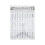 Clarinet Fingering and Chords Chart 30cm Musical Activity Poster for Beginners 2