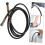 High Temperature Steam Hose for Steam Irons, Durable Replacement Hose, 5ft Length, Compatible with Various Models 5