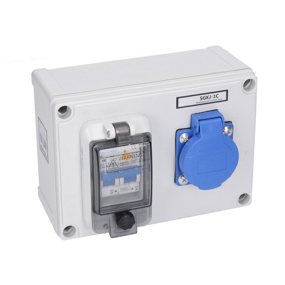 Power Socket Wall Mount Electrical Outlet Box German Standard 200Â250V 40A 8421340316293