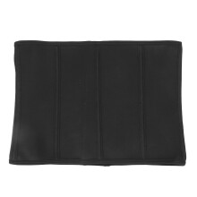 Bauchgürtel Bequem 4-Reihe Knöpfe Verstellbarer Bauchtrainer für Frauen Yoga Fitness M