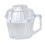 Manual Juicer Portable Fruit Press for Citrus and Juicing Kitchen Tool White, Compact Design for Easy Use 1