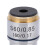 Objetivo acromático de microscopio S60/0.85, plateado 5