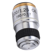 Objectif achromatique de microscope S100/1.25 OIL HD