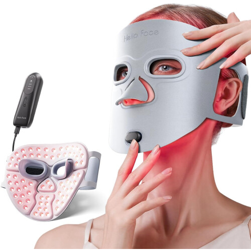Red Light Therapy for Face FDA Approved, 280 LED Chips Face Mask