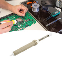 BST‑108 Gray Soldering Suction Pen with Manual Operation Tin Removal Tool