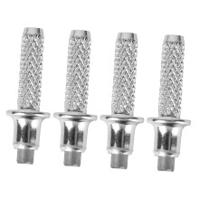 Interchangeable Metal Tips for Hiking and Trekking Poles Set of 4 Tungsten Steel Carbide Replacement Tips