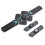 Stimulateur musculaire EMS 3x150mAh Taille Unique Noir 13