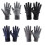 Guanti invernali caldi, 87 g/paio, M/L, nero/grigio 1