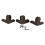 50Pcs Bronze Iron Corner Protectors, Vintage Retro Triangular Guards 14