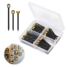 Picture Frame Nails Pack of 90 - High Quality Hanging Nails for Wood and Picture Frames, Compatible with Sanding Tools