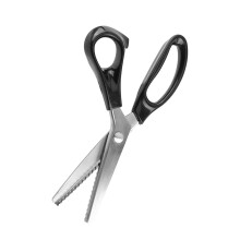 Smooth Touch Scissors 23 cm Zinc Aluminium Alloy Durable Triangular Edge for Household Office Crafts School Use