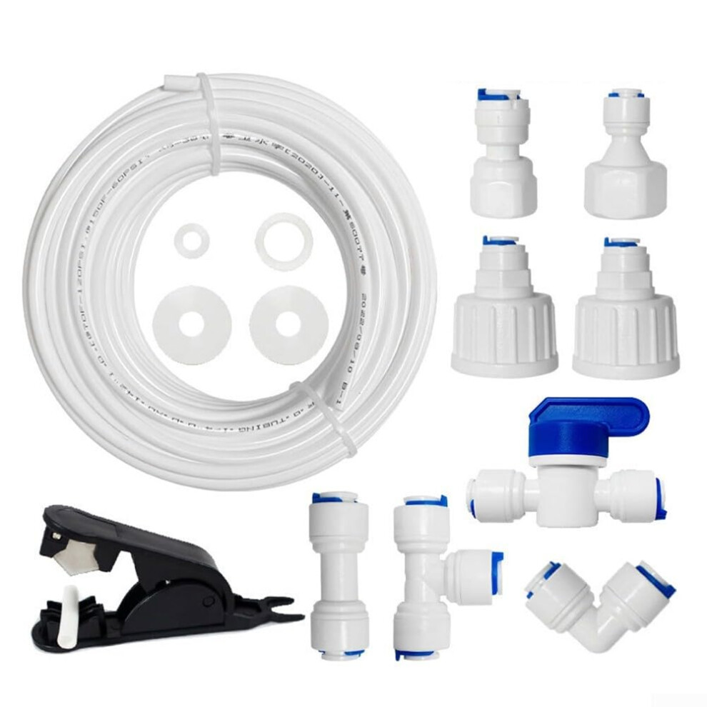 Reliable 15M Water Supply Hose Connector Kit For Refrigerators, Ice Makers, And Water Dispensers, Durable And Flexible 6276012412924