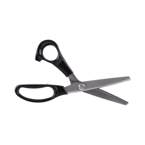Pinking Scissors Cutter 3mm Round Triangular Design for Fabric Crafting and Sewing Projects