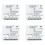 4CH WiFi Smart Switch RF433 85-265V 2.4G WiFi 1